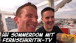 Hamburger Sommerdom 2017 mit FernsehkritikTV  Funfairblog 127 HD [upl. by Htide390]