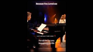 Because You Loved Me  Celine Dion [upl. by Llemhar680]