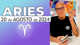 ARIES  Horóscopo de hoy 20 de Agosto 2024 [upl. by Acirretahs]