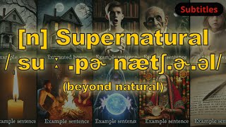 n Supernatural meaning beyond natural with 5 examples [upl. by Woolcott544]