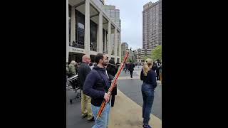 HD Juilliard School Earth day music performance in Lincoln Center NYC travel [upl. by Yllom]