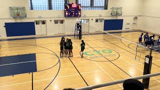 St Finn Barr vs OLV 11224 6th grade volleyball [upl. by Kola]