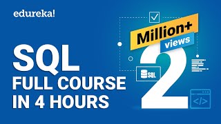 SQL Full Course  SQL Tutorial For Beginners  Learn SQL Structured Query Language  Edureka [upl. by Zink]