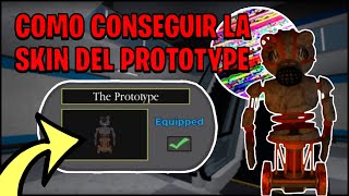 COMO CONSEGUIR😱 LA SKIN DE PROTOTYPE EN PIGGY🐷 [upl. by Yeslah]