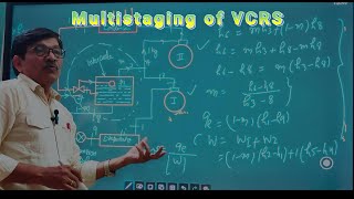 Multistage Vapour Compression Refrigeration SystemVCRS mechanical refrigeration iit [upl. by Cired]