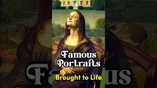 5 Historic Portrait Artworks Brought to Life by AI Da Vinci Klimt Van Gogh amp More [upl. by Brew]