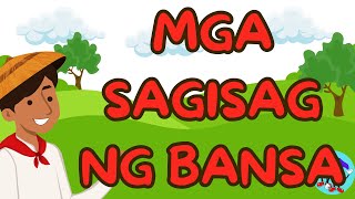 MGA SAGISAG NG BAYANNational SymbolsPhilippines [upl. by Kiersten7]