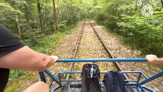 2024 06 18 Velorail du Perigord Vert Week A [upl. by Eikkin620]