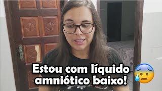 FIZ A US MORFOLÓGICA estou com líquido amniótico baixo [upl. by Acireed385]