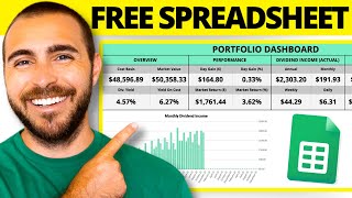 FREE Dividend Portfolio Tracker v70  MASSIVE Updates  Walkthrough 📊 [upl. by Ainel]