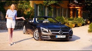 Mercedes SLClass 500 test drive review Mercedes SL500  Autogefühl [upl. by Eisned873]