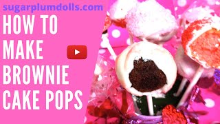 Brownie Cake Pops [upl. by Llenil]