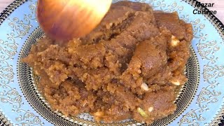 Atta Halwa Recipe حلوای آرد سبوسی [upl. by Breger]