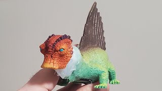 Kitbashing a Cosmic Legions dimetrodon part one [upl. by Nylodnarb851]