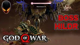 GOD OF WAR HILDR Valkyrie  BOSS Battre  Vaincre [upl. by Shaya]