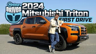 2024 Mitsubishi Triton preview First drive of Mitsubishi’s allnew pickup  Top Gear Philippines [upl. by Monahon]