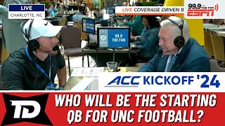 UNC Football Head Coach Mack Brown on starting QB and team expectations [upl. by Alur]