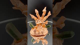 Chiral Crystal With Real Quartz Crystal Copper Electroformed Model by LUDENSNEO In CGtrader [upl. by Krueger]