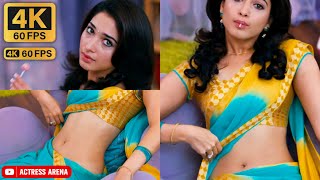 Tamanna Bhatia Ultra HD 4K Navel in 60fps Thamanna Hot [upl. by Anaujd]