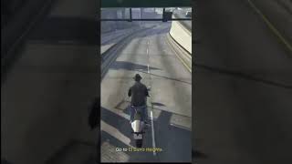 Airborne Chaos in GTA 5 Bridge Dodge and Wheelie Win [upl. by Idnyl586]