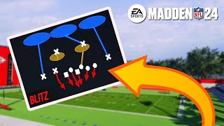 The Best Defense In Madden 24  Unblockable Loop Blitz [upl. by Maleki]