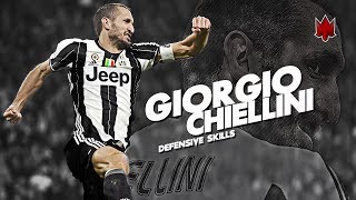 Giorgio Chiellini  Defensive Skills  2017 HD [upl. by Aicenev451]