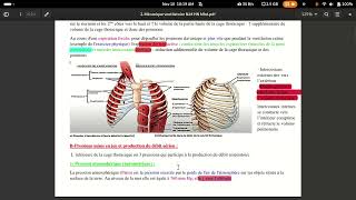 physiologie respiratoire mécanique ventilatoire [upl. by Etnod]