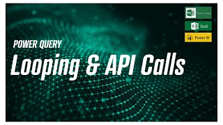 Power Query  Looping and API Calls [upl. by Karissa]