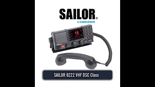 Sailor 6222 VHF DSC Class A [upl. by Pentheas]