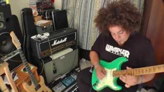 Afro Demo  Wampler Dual Fusion Tom Quayle Overdrive Pedal [upl. by Leasa]