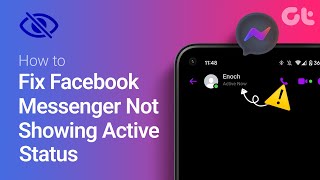 How to Fix Facebook Messenger Not Showing Active Status [upl. by Ahsircal]