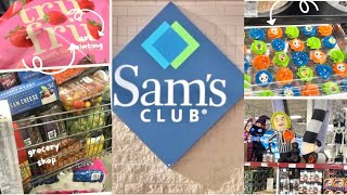 800 SAMS CLUB FALL GROCERY HAUL 🛒 WITH PRICES [upl. by Luapnhoj]