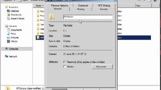 Creating an NFS Server using Windows 2008 R2 for VMware vSphere ESXESXi 41 [upl. by Hamnet]