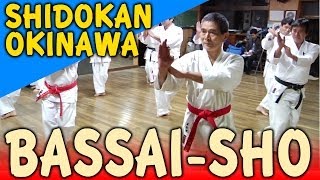 Koryu Passai BASSAI SHO  OKINAWA KARATE [upl. by Annavaig]