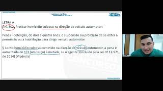 QUESTÕES E TEORIA  CÓDIGO DE TRÂNSITO BRASILEIRO  GMF  PROFESSOR MUNIZ [upl. by Solhcin]