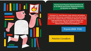 Anuncio de la Ganadora de la 1ra Edición del Premio Hispanoamericano de Narrativa Las Yubartas [upl. by Avenej]