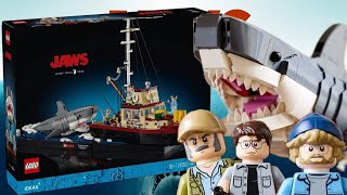 2024 LEGO IDEAS JAWS SET REVEALED Incredible [upl. by Onimixam]