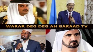 Warar deg deg ah Burburinta Qatar Heshiiska Somalia amp imaaraadka Qorshaha Mucaaradka DFS amp Madoobe [upl. by Anauqal]