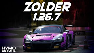 Zolder Hotlap  SETUP  1267  Audi R8 LMS EVO II  Assetto Corsa Competizione v195 [upl. by Cas873]