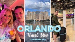 ORLANDO TRAVEL DAY ✈️ Virgin Premium Economy Manchester  MCO  Disneys Coronado Springs Resort [upl. by Preston313]