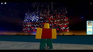 Happy 4th Of July  Roblox Firework Show [upl. by Radbun770]