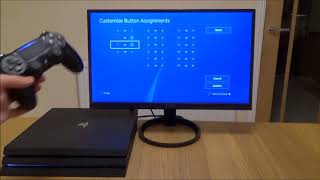 How to Remap PS4 controller buttons via settings 48 [upl. by Arfihs962]