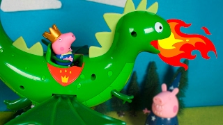 ❤ PEPPA PIG ❤ El abuelo Pig hechiza al dragón de George  Peppa Pig Episodios Juguetes en Español [upl. by Kaufmann]