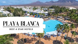 Playa Blanca Top hotels best 4 star hotels in Playa Blanca Spain [upl. by Eniawtna572]