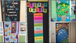 Classroom door Decoration idea for Preprimary kids  Preprimary Classroom Decoration ideas [upl. by Nahgeem]