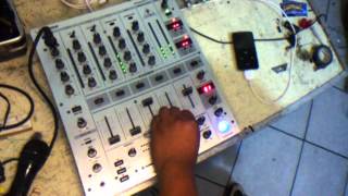 PRUEBA DE LA MEZCLADORA MARCA BEHRINGER MODELO DJX700 [upl. by Helene]