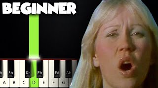 Chiquitita  ABBA  BEGINNER PIANO TUTORIAL  SHEET MUSIC by Betacustic [upl. by Mulcahy]