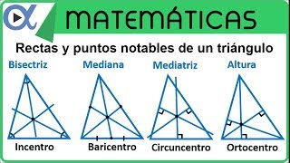 Ecuaciones de las Mediatrices y circuncentro de un triángulo geometría analítica [upl. by Asilat]