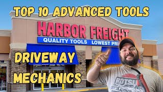 Top 10 ADVANCED Tools from Harbor Freight for the driveway mechanic [upl. by Lizned]