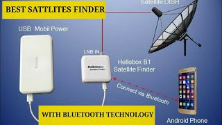 hellobox satellite Finder Android System Satellite Meter Bluetooth Satellite Finder Meter B1 [upl. by Travers]